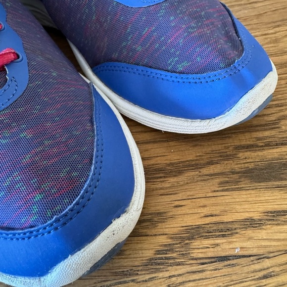 Vionic 335 FYN Lace Up Athletic Lace Up Shoe Womens Size 8.5 Blue Pink White - Picture 6 of 9